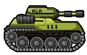 Tank couleur olive